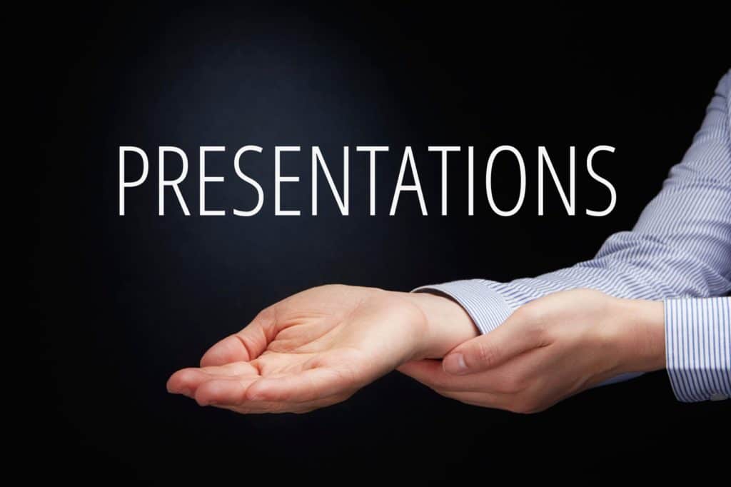 2 PRESENTATIONS HAND
