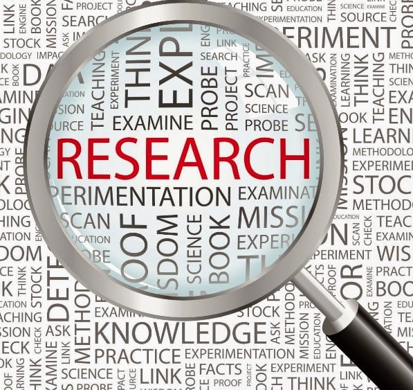 RESEARCH WORDS UNDER LOOKING GLASS