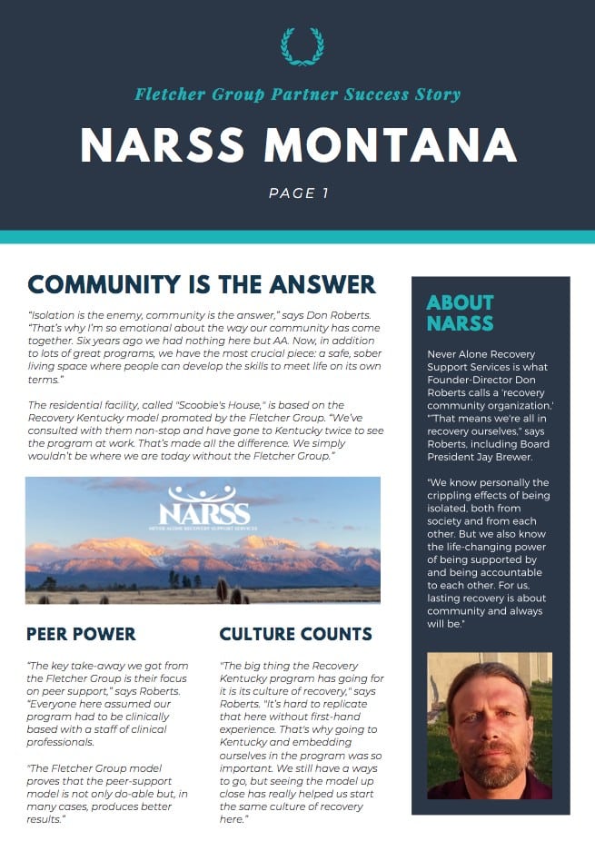 NARSS SUCCESS STORY SCREENSHOT