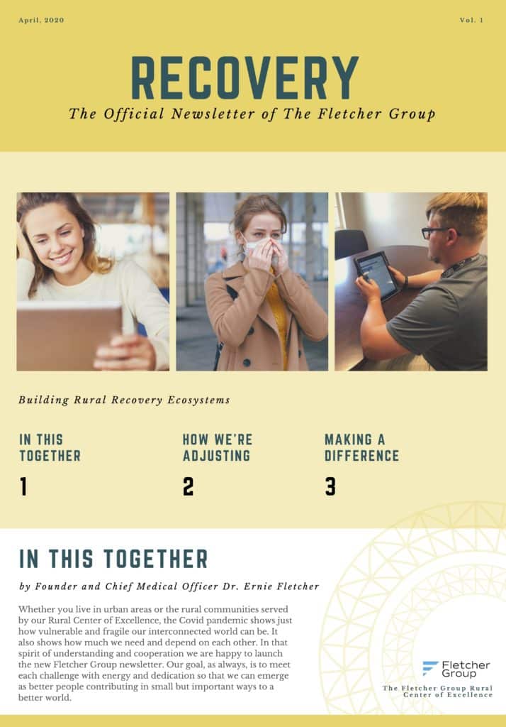 FLETCHER GROUP APRIL 2020 NEWSLETTER 050720
