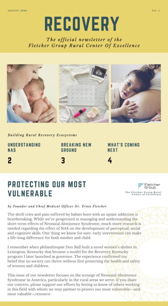 FLETCHER GROUP AUGUST 2020 NEWSLETTER