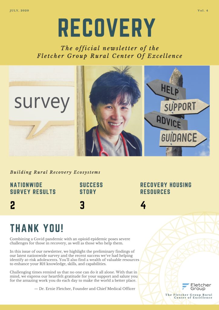 FLETCHER GROUP JULY 2020 NEWSLETTER