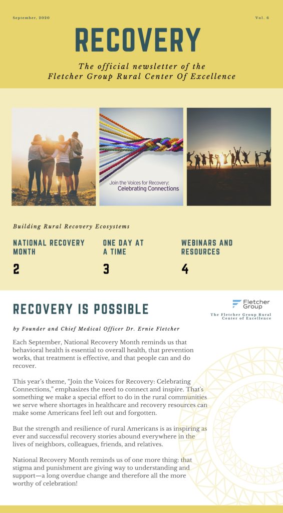 FLETCHER GROUP SEPTEMBER 2020 NEWSLETTER