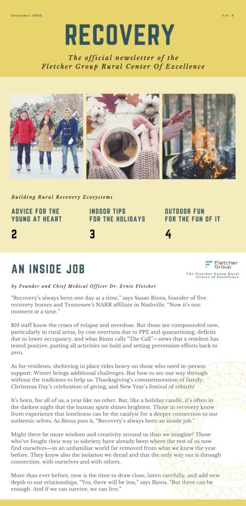 FLETCHER GROUP DECEMBER 2020 NEWSLETTER