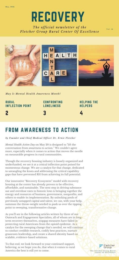 FLETCHER GROUP RCOE MAY 2021 NEWSLETTER PAGE 1