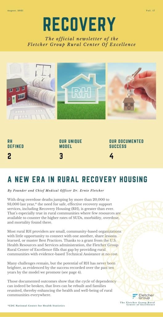 FLETCHER GROUP RCOE AUGUST 2021 NEWSLETTER PAGE 1
