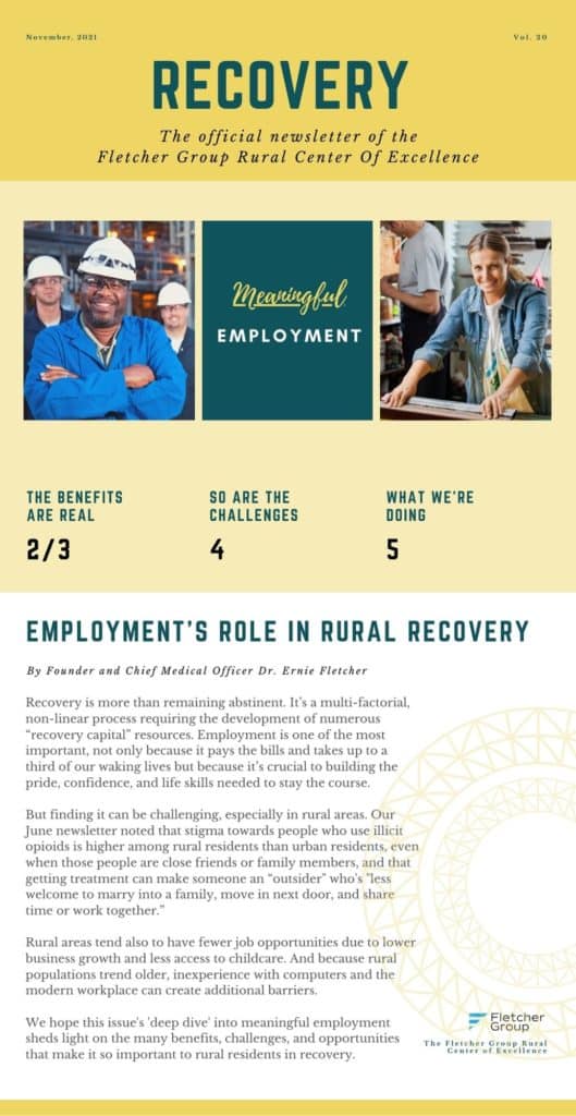 FLETCHER GROUP RCOE NOVEMBER 2021 NEWSLETTER PAGE 1