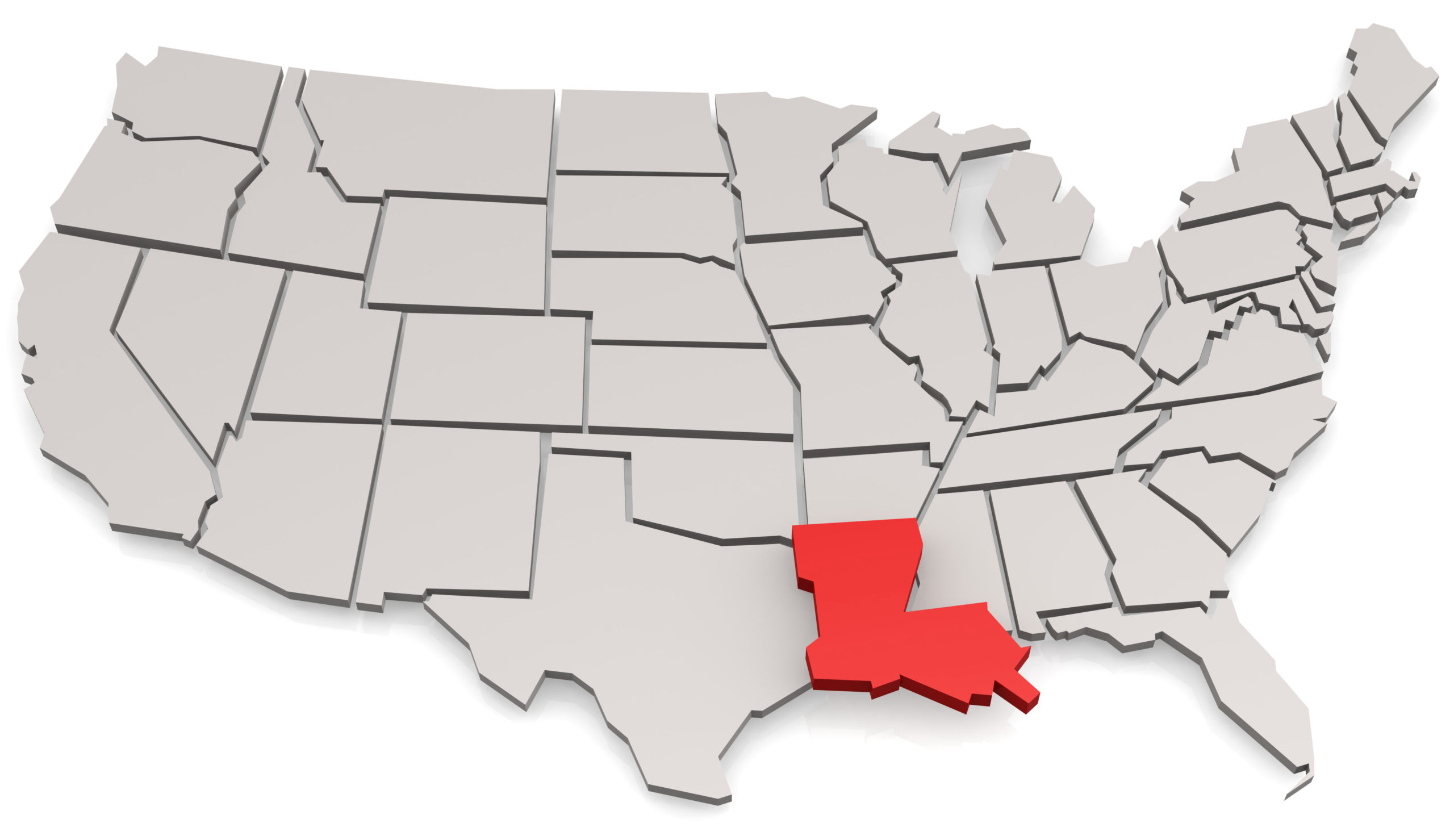 Louisiana Map