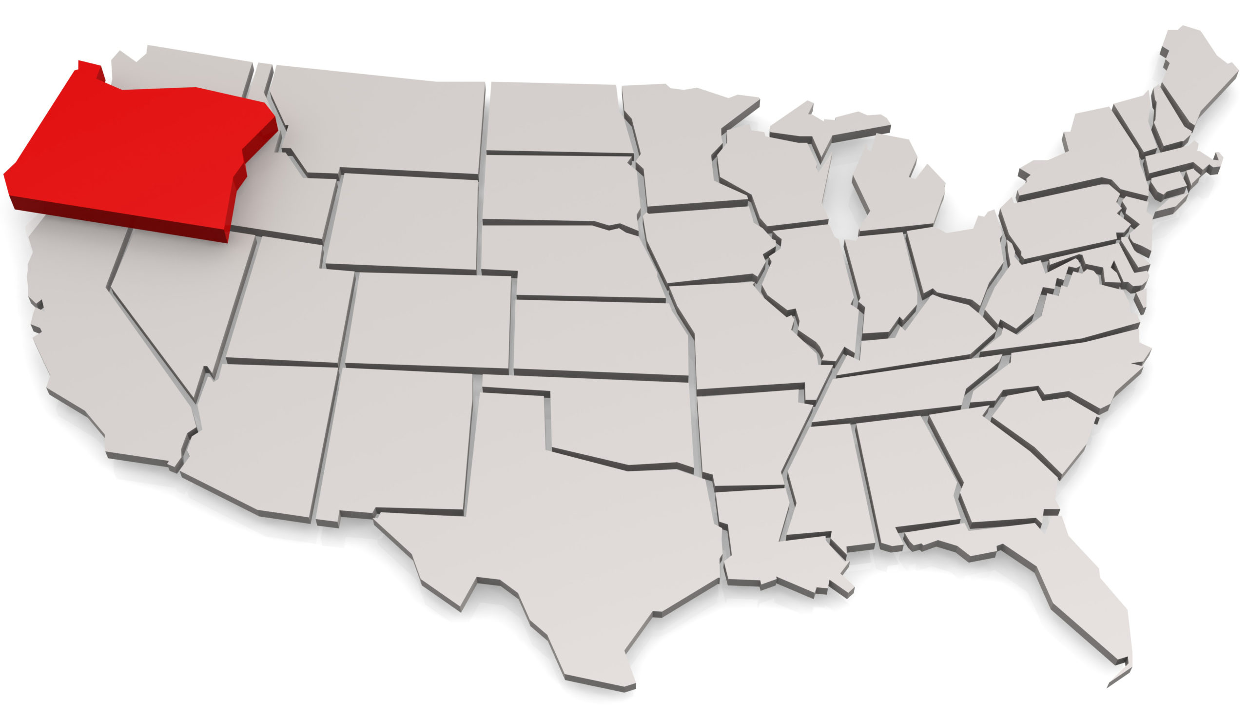 Oregon Map Cropped