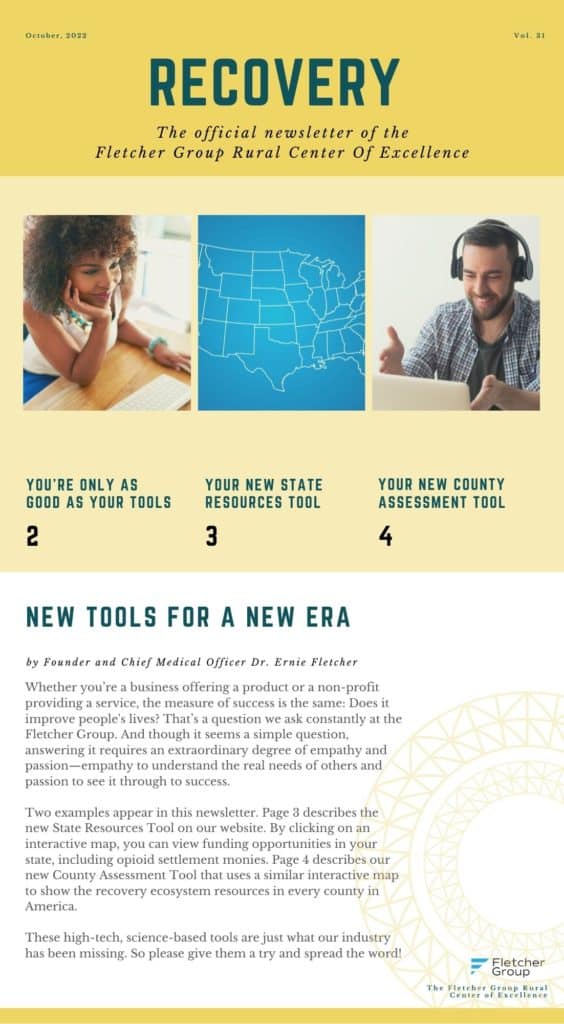 FLETCHER GROUP RCOE OCTOBER 2022 NEWSLETTER PAGE 1