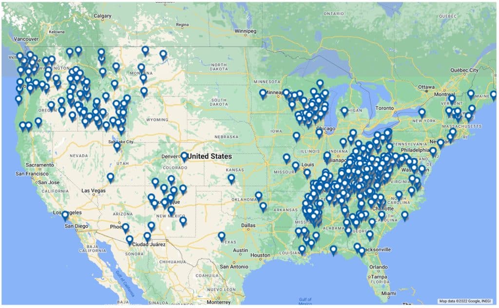 2023 NATIONAL MAP OF TECHNICAL ASSISTANCE CONTACTS