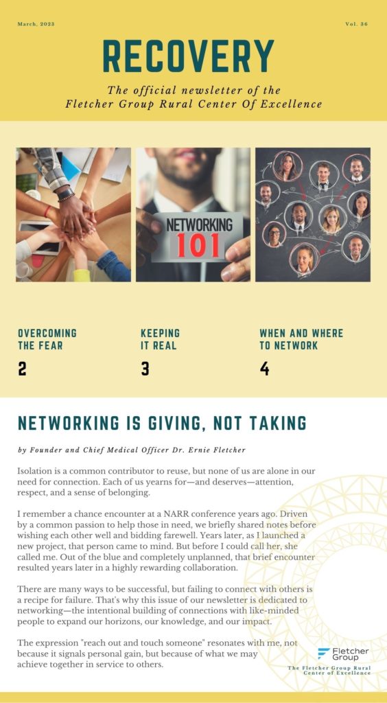 FLETCHER GROUP RCOE MARCH 2023 NEWSLETTER PAGE 1