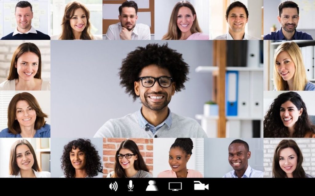 MONTAGE OF CLIENTS FOR VIDEO INTERVIEWS