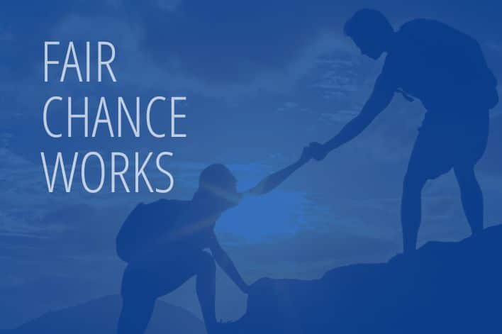 FAIR CHANCE WORKS BLUE