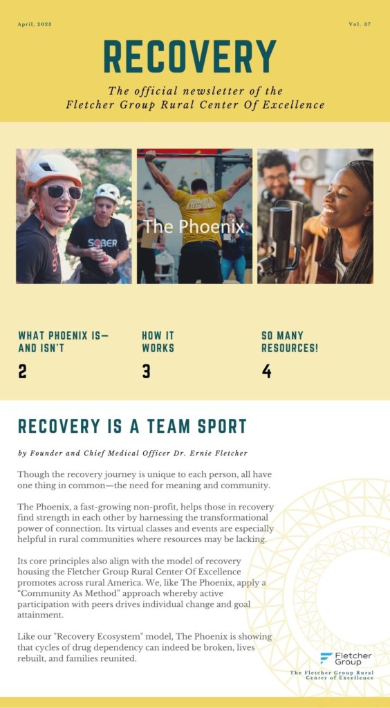 FLETCHER GROUP RCOE APRIL 2023 NEWSLETTER PAGE 1