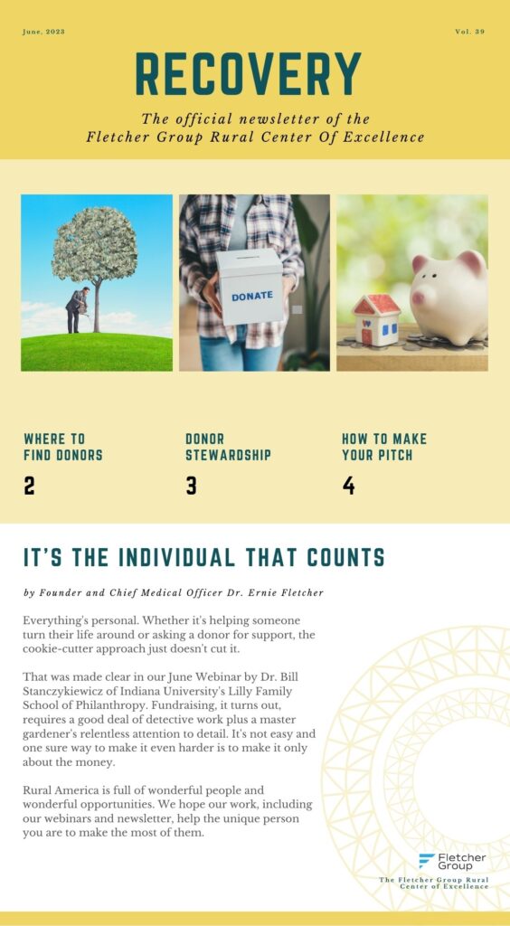 FLETCHER GROUP RCOE JUNE 2023 NEWSLETTER PAGE 1