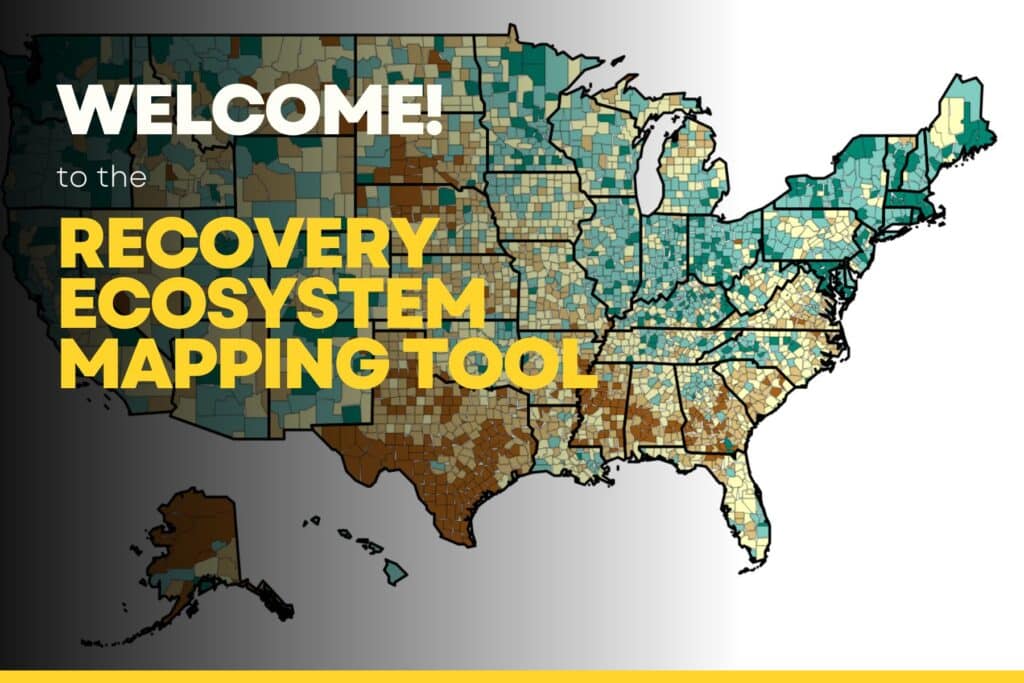 Welcome to the Recovery Ecosystem Index Mapping Tool Image