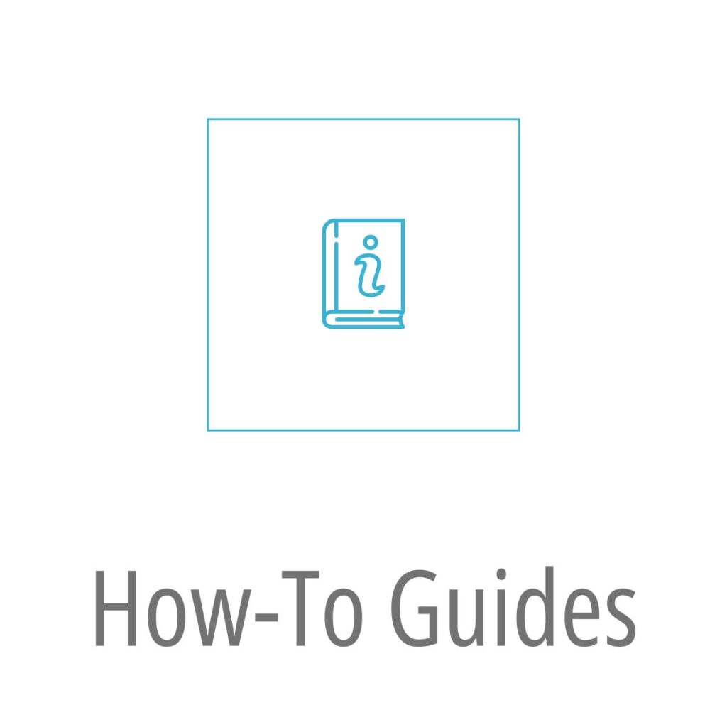 13 HOW TO GUIDES