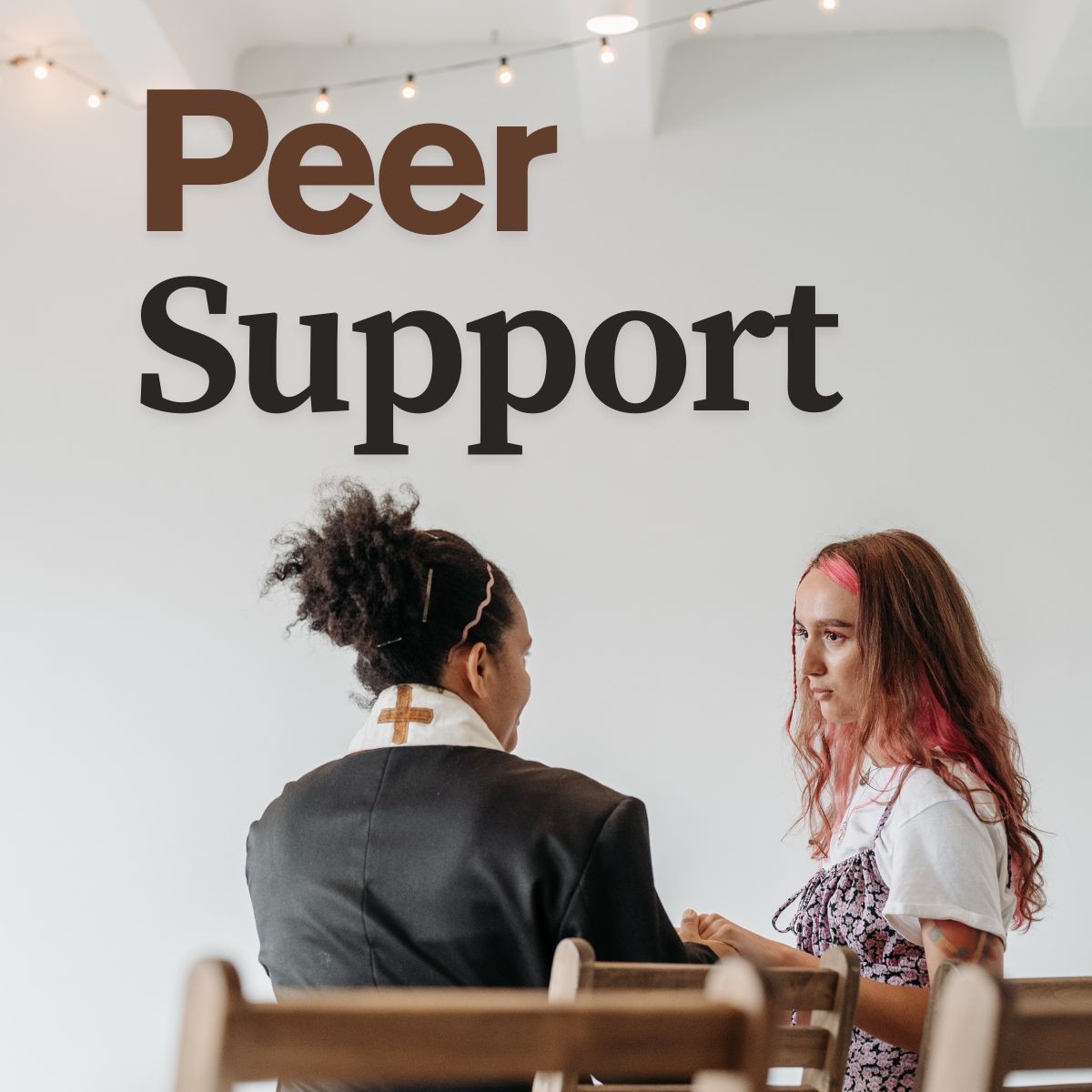 PEER SUPPORT LOGO BOX FOR OUR CLIENTS PAGE