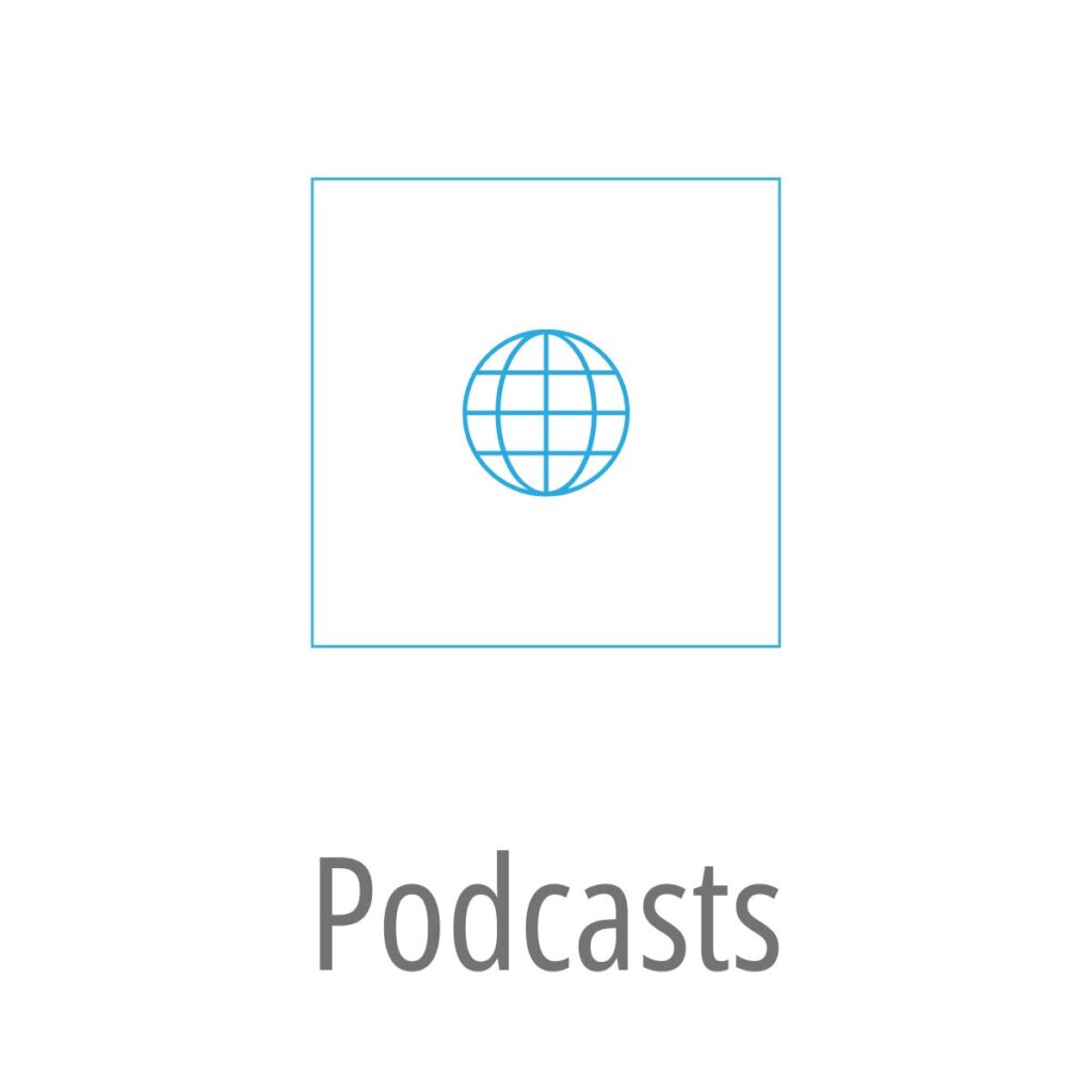 PODCASTS ICON FOR RESOURCES PAGE