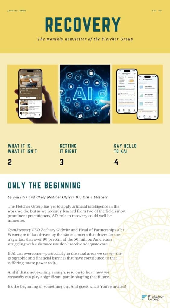 FLETCHER GROUP RCOE JANUARY 2026 NEWSLETTER COVER PAGE