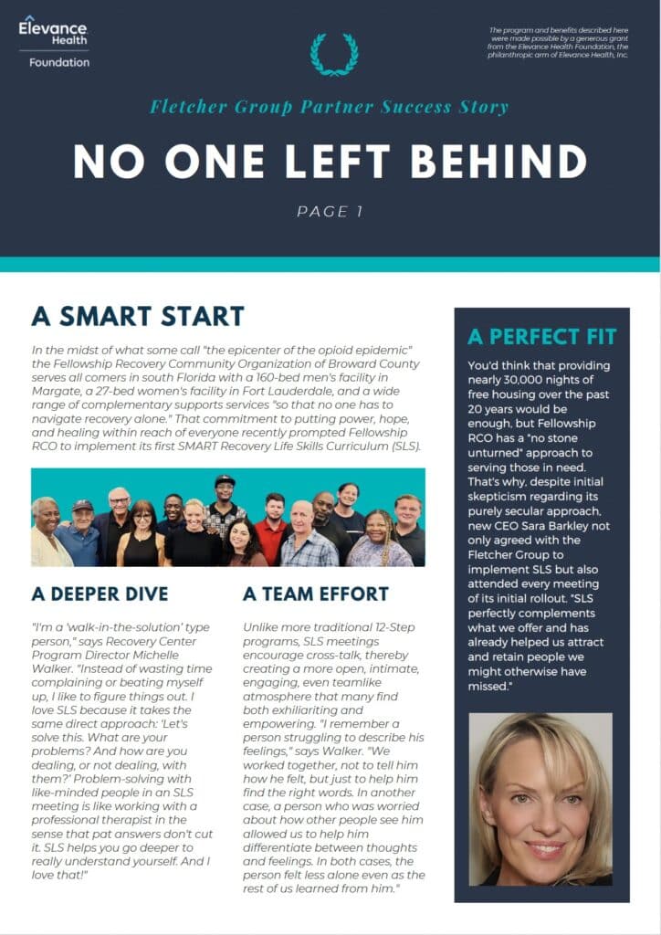 COVER OF NO ONE LEFT BEHIND SUCCESS STORY